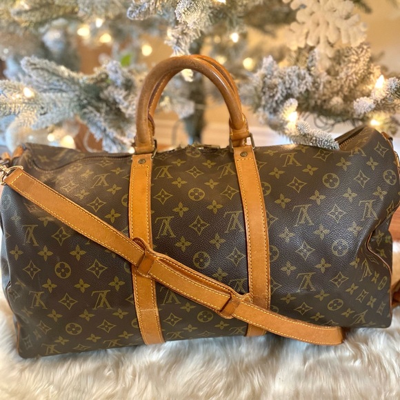 Authentic LV Bandouliere 55